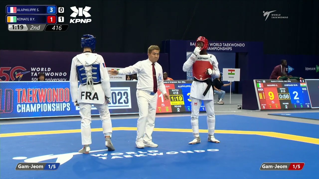 416 R16 Men  63kg FRA ALAPHILIPPE S  CIV KONATE B Y