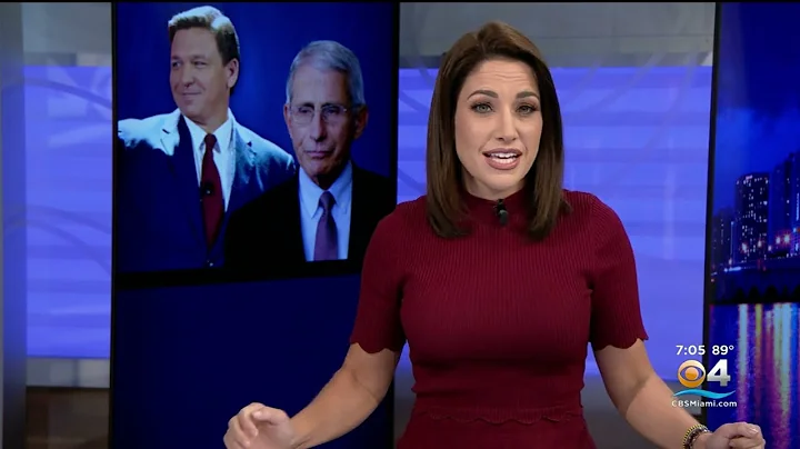 Gov. DeSantis Takes Aim At Anthony Fauci While Cam...