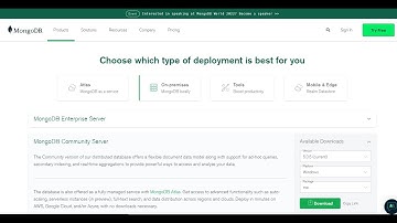 Latest Stable Mongo DB Community Server 5.0.5 Download and install