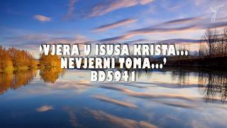 Bertha Dudde, br 5941 - ‘Vjera u Isusa Krista... Nevjerni Toma...’