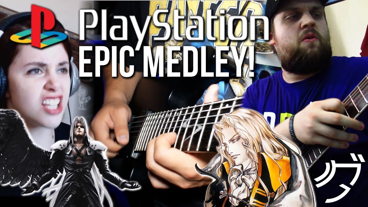 TOP 7 PSX VGM (vol 1) according to Dacian Grada (ft. Psamathes & PrjzCalavera) 【Metal Guitar Cover】