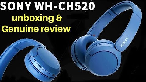 SONY WH-CH520 Wireless Headphone Unboxing & Review | Best Wireless Headphone | #viralvideo #sony