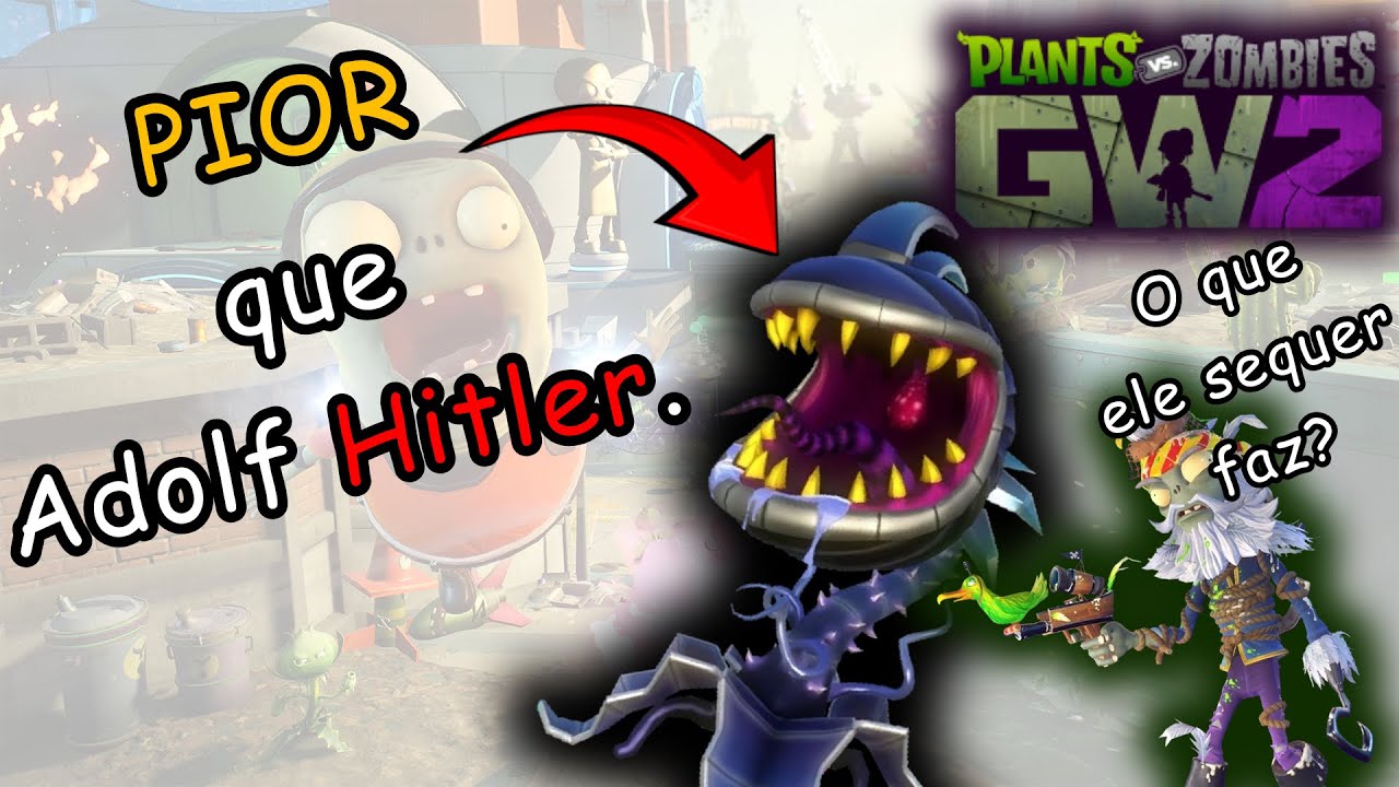 Os personagens mais INÚTEIS de Plants Vs Zombies GW2