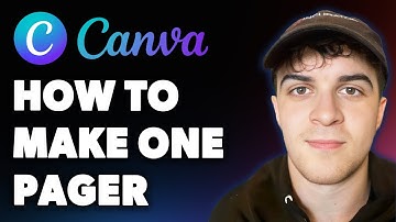 How to Make a One Pager on Canva (Full 2025 Guide)