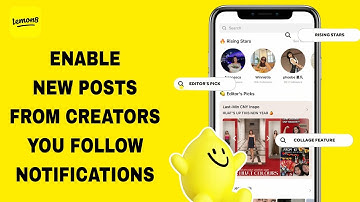 How To Enable New Posts From Creators You Follow Notifications On Lemon8 App