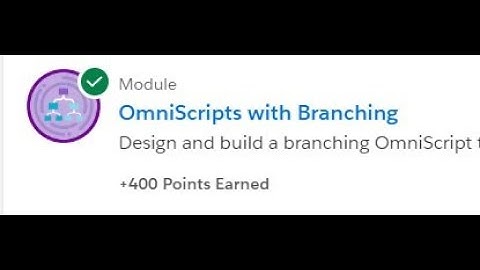OmniScripts with Branching Trailhead Quiz Answers #25 #22_02_2023 #salesforcenut
