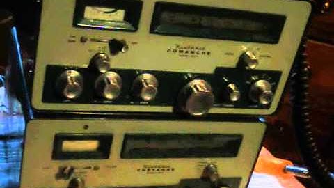 Vintage Heathkit Comanche, Cheyenne transmitter receiver, with power supply.