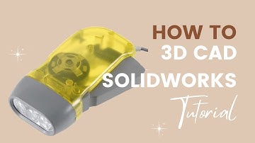 SOLIDWORKS Hand Crank Torch Tutorial Part 1