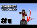 Spawn Only On 1 Bedrock ? - Void Hero Minecraft Gameplay Part 1