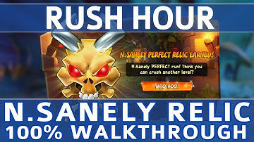 Crash Bandicoot 4 - Rush Hour 100% Walkthrough - N.Sanely Perfect Relic (All Gems & Crates)