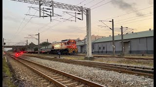 2022.11.07 貨列 7802次 田中天龍宮旁(4K)