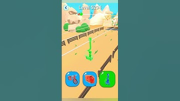 Shape Shifting 2 GAMEPLAY Level No -5294 Walkthrough - New Update Car Racing #Shorts #ShapeShifting