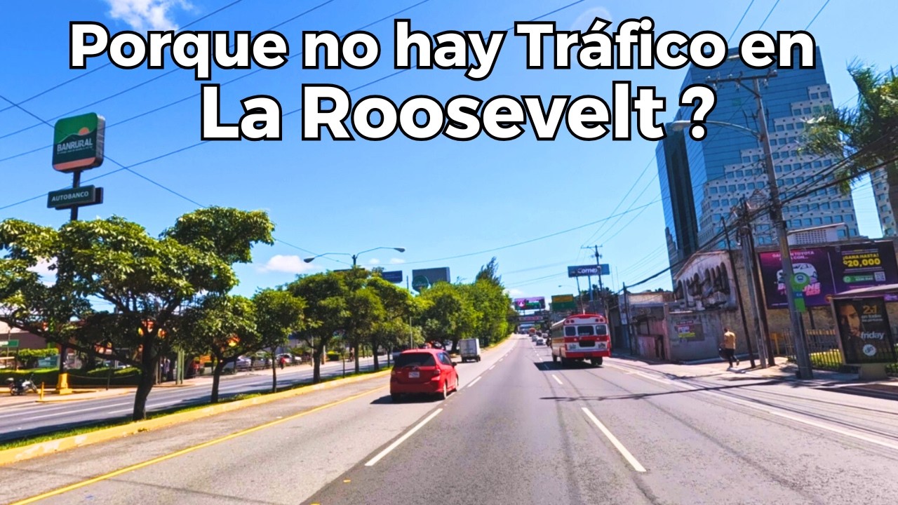 Calzada Roosevelt | Una de las arterias más importantes de Guatemala