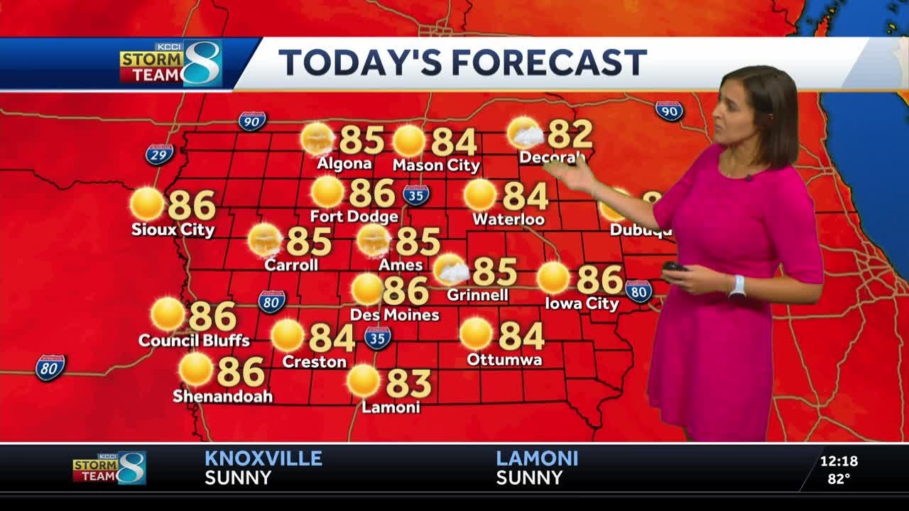 Iowa weather: Dry weather before rain chances return for the Fourth of ...
