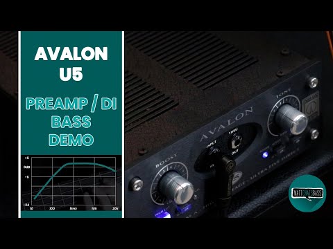 Avalon U5 Preamp DI (Bass Demo) - YouTube