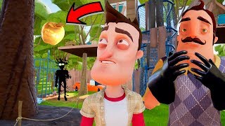 SHOW HELLO NEIGHBORS! GROWED THE BIGGEST TREE! GAME HELLO NEIGHBOR MOD KIT PASSING! JOKES 2019!