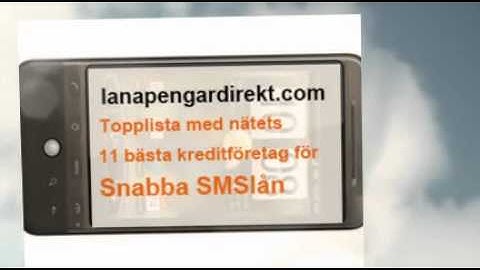 Smslån, mikrolån