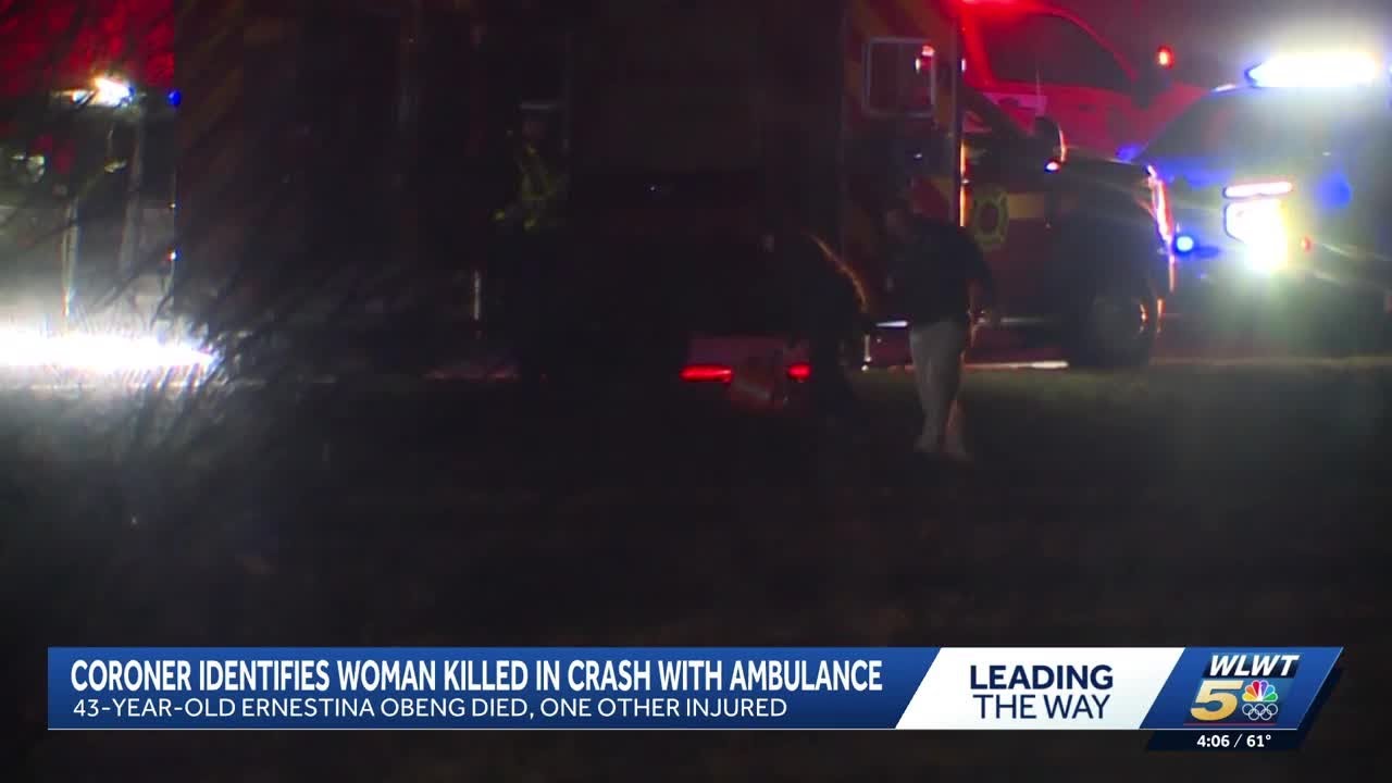Coroner identifies woman killed in crash involving car, ambulance in ...