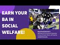 Earn Your Bachelor's in Social Welfare at UW