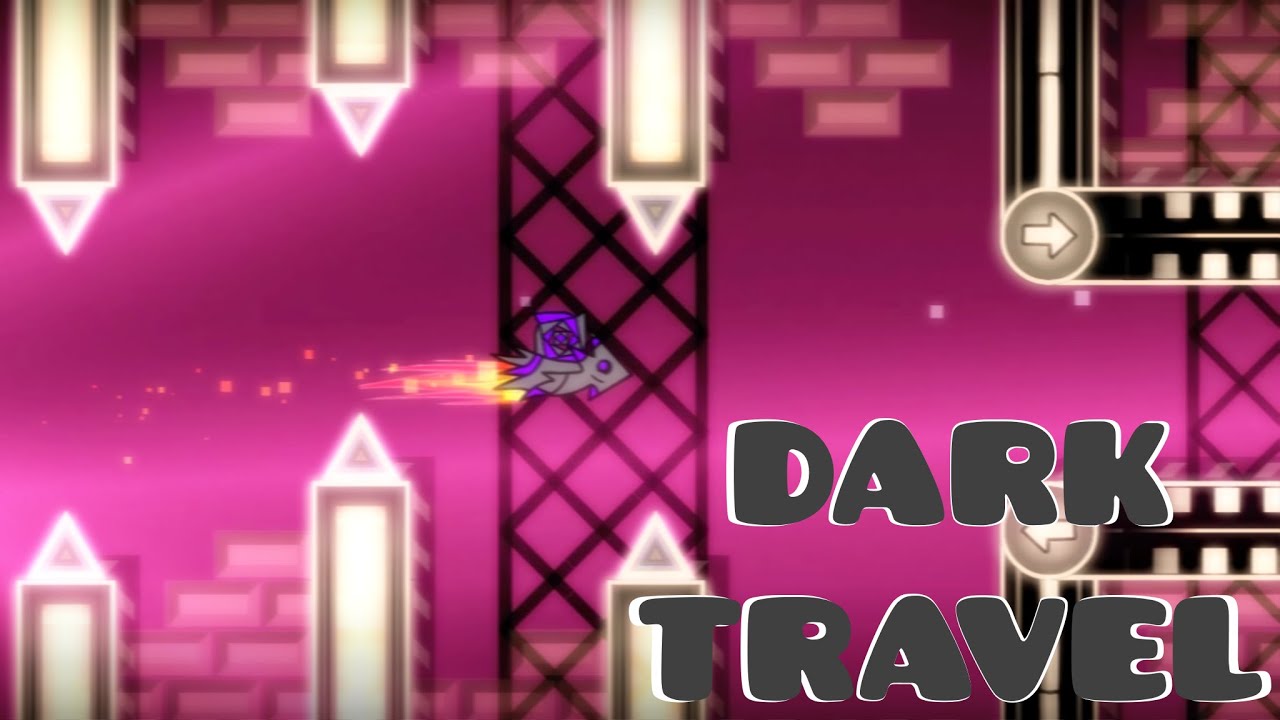 Dark Travel by JonathanGD 100% [Insane Demon] (Stream Highlights) | Geometry Dash