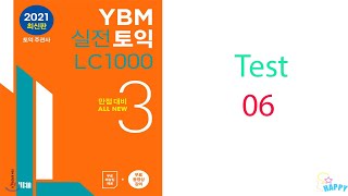 TOEIC YBM LC 1000 Vol 3 -Test 06