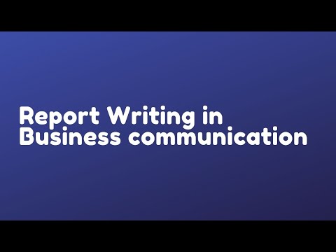 Wideo: Czym jest raport formalny w komunikacji biznesowej?