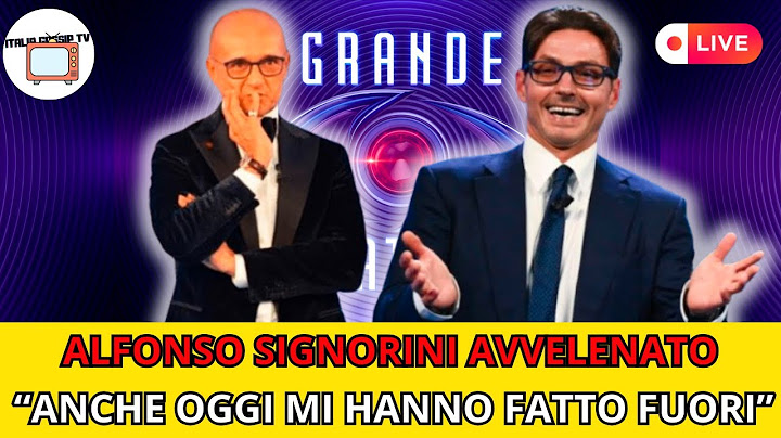 😡 ALFONSO SIGNORINI AVVELENATO CON PIER SILVIO BERLUSCONI E MEDIASET: "MI AVETE FATTO FUORI" 📺🐍