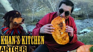 KHAN-Size Mongolian KHUUSHUUR - Cheesy! | Khan’s Kitchen KHAN-Size Mongolian KHUUSHUUR - Cheesy! | Khan’s Kitchen