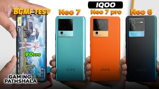 iQOO Neo 7 Pro vs iQOO Neo 7 vs iQOO Neo 6 🔥 Overheat & Battery Drain Test 🤐