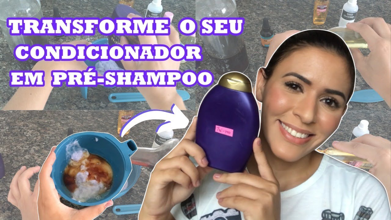 PRÉ-POO POTENTE USANDO CONDICIONADOR | Larisse Gama