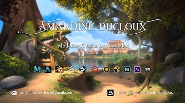 3D Modeling and Look Dev Demo Reel by Amandine Ducloux