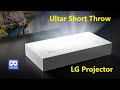 3D 180VR 4K LG Ultra Short Throw 4K HDR Laser Projector HU85LA and Cimebeam Series HF85LA HF65LA