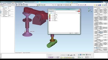 ANSA KINETICS tutorial Part 4  - Contact Simulation of a Valvetrain model - Forces Definition