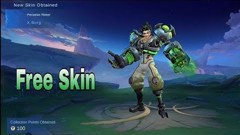 How To Get Free X-borg MCGG Skin!