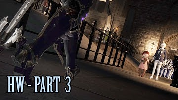 HW MSQ Movie Part 3 - All Cutscenes with Derplander [ Over the Wall ]