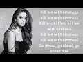 Selena Gomez ~ Kill Em With Kindness ~ (Lyrics)