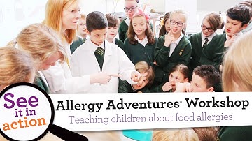 Allergy Adventures® Workshop for Schools Supported by Wellcome Trust
