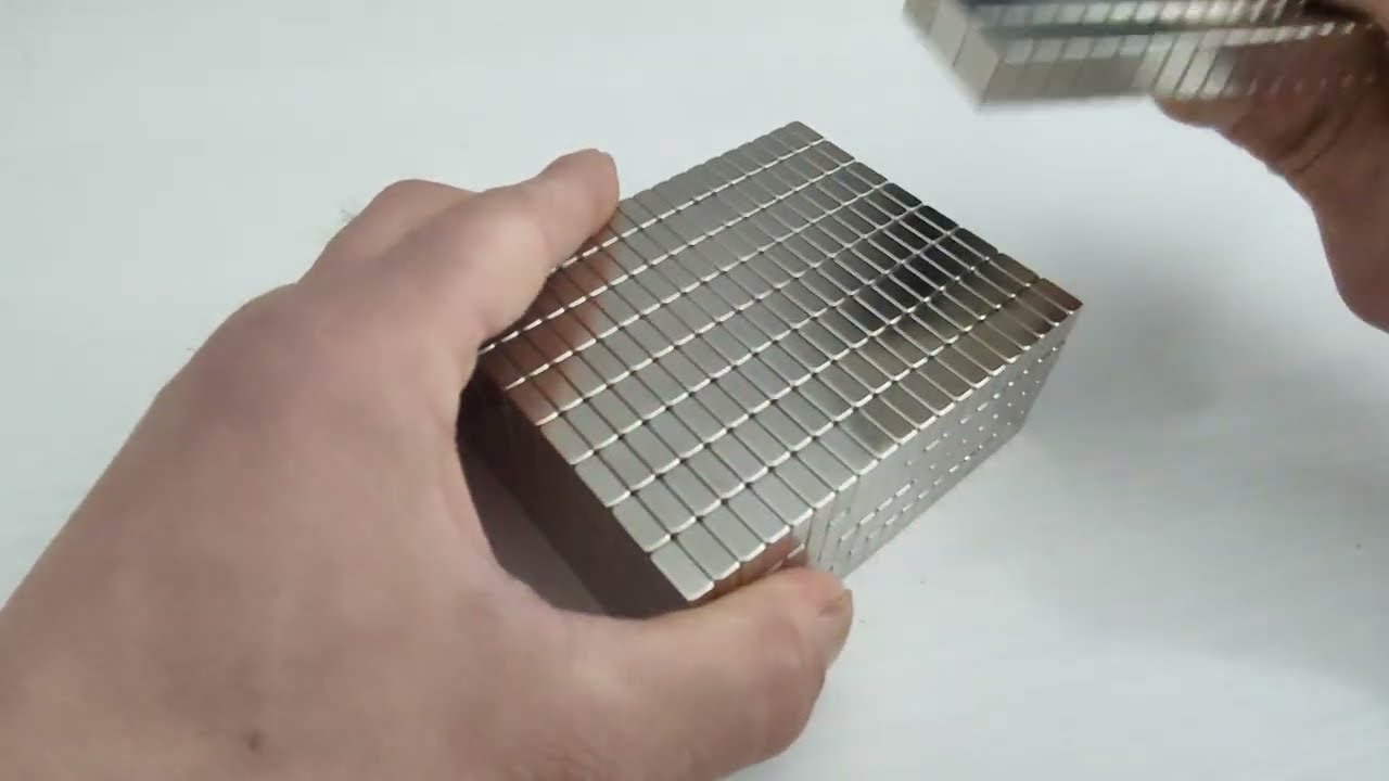 Magneti Potenti 6 Magneti Al Neodimio Quadrati - Super Potenti Per Progetti Fai Da Te Magnete Personalizzato