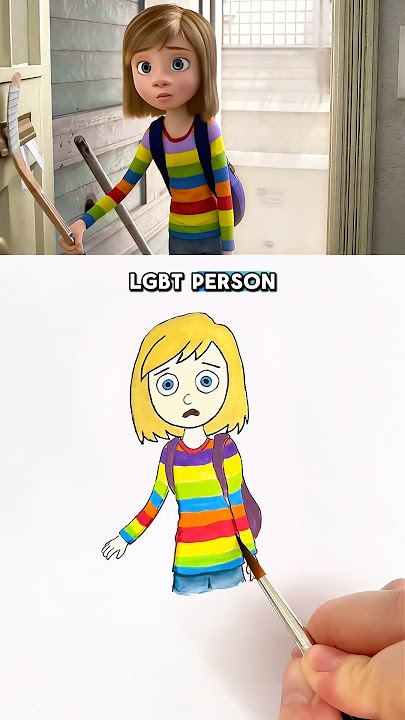 Is Riley a boy or a girl? LGBT? 😱 #movie #shorts