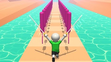 Twin Blade Slicer! Very Satisfying And Relaxing ASMR Slicing Game