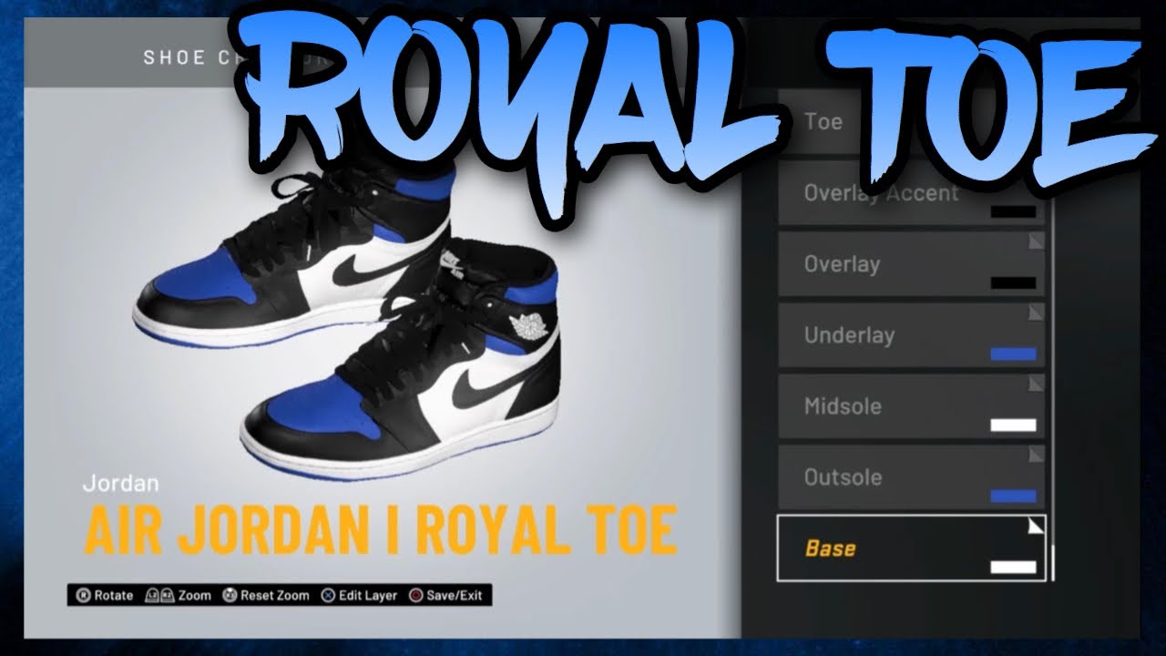 NBA 2K20 Shoe Creator - Air Jordan 1 