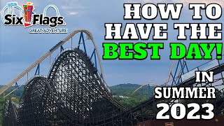 How to Have the BEST Day at Six Flags Great Adventure in Summer 2023!