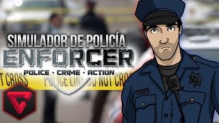 SIMULADOR DE POLICÍA: LA MISTERIOSA MUJER DEL VESTIDO MARRÓN - "Enforcer Police Crime Action"