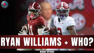 WHO Is WR2 Behind Ryan Williams? Alabama's 2026 WR Room Fall Camp Preview