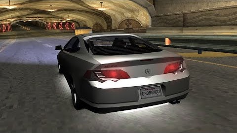 NFS Underground 2 Gameplay - Acura RSX (Circuit Race)