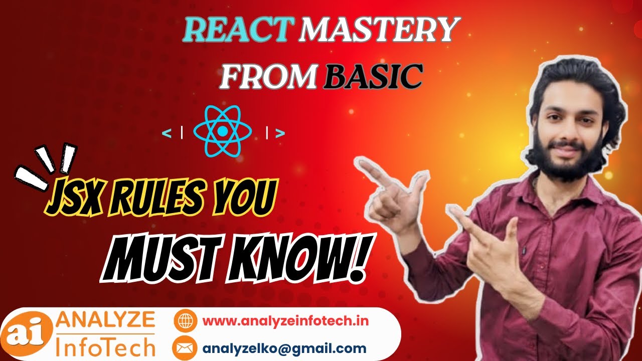 Important JSX Rules in React | Top JSX Rules in React 🚀