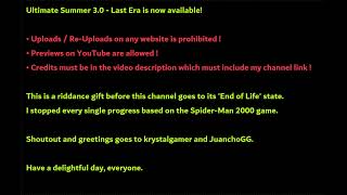 Spider-Man 2000: Ultimate Summer 3.0 - Last Era