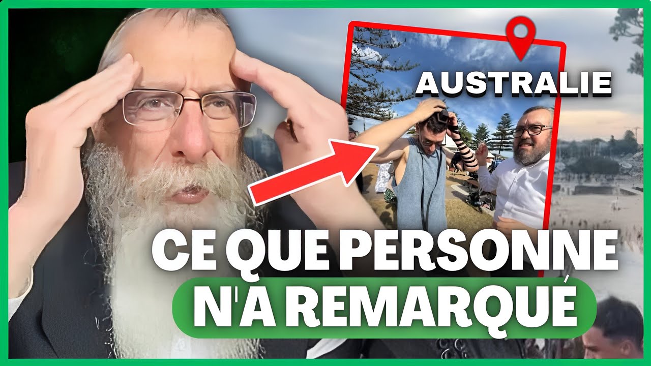 Un rabbin perçoit dans l'attaque de Bondi Beach quelque chose que personne d'autre ne voit...