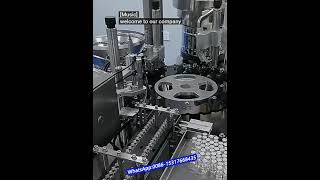 GMP standard injectable liquid peptide glass vial filling sealing and capping machine #biotech #US