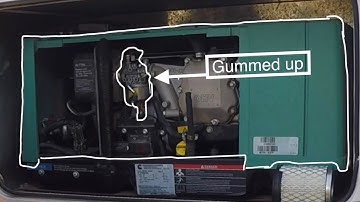 Cummins Onan 4000 Generator carburetor replacement